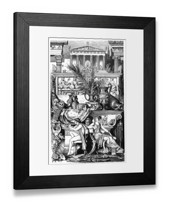Framed Print : Ancient Greek culture Framed Print : Ancient Greek culture