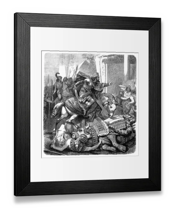 Framed Print : Cambyses II, ruler of the Achaemenid Persians Framed Print : Cambyses II, ruler of the Achaemenid Persians