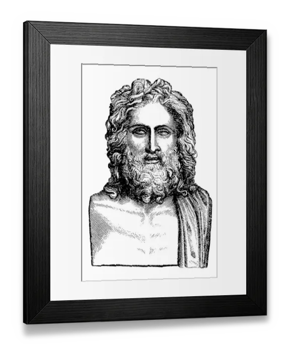 Framed Print : Zeus King of the gods Framed Print : Zeus King of the gods