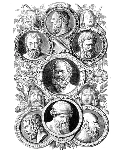Famous Greek poets and philosophers