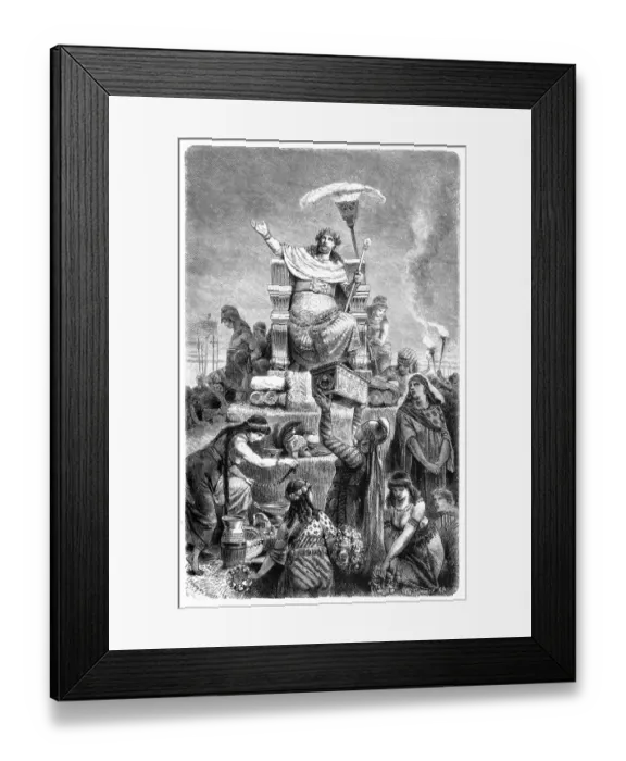 Framed Print : Croesus (c. 590-c. 541 BC) on the Funeral Pyre Framed Print : Croesus (c. 590-c. 541 BC) on the Funeral Pyre