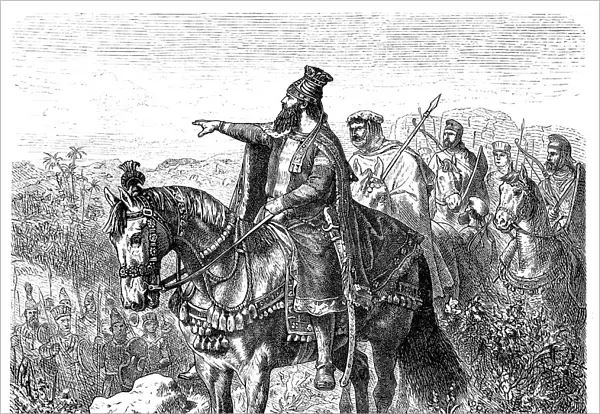 Cyrus II (c. 590  /  580-530 BC), Persian king