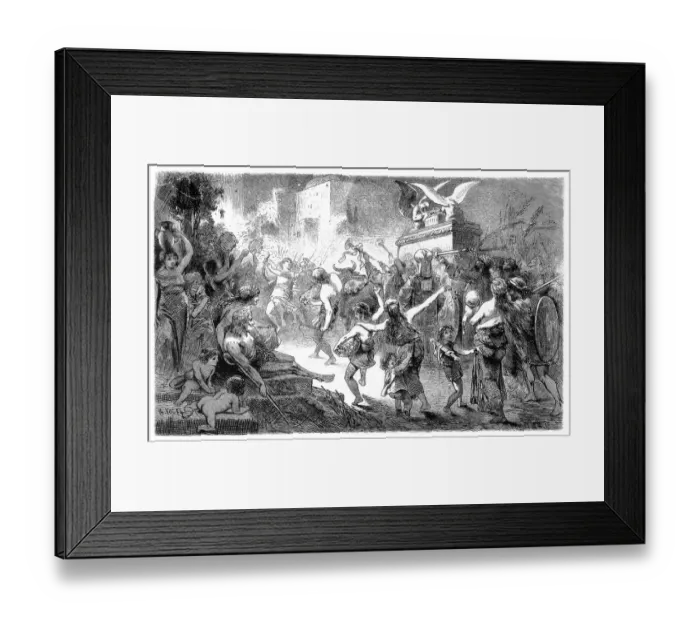 Framed Print : David Brings the Ark to Jerusalem (2 Samuel 6) Framed Print : David Brings the Ark to Jerusalem (2 Samuel 6)