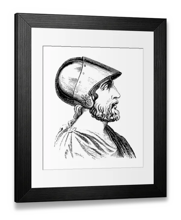 Framed Print : Epaminondas (c. 418-362 BC) Framed Print : Epaminondas (c. 418-362 BC)