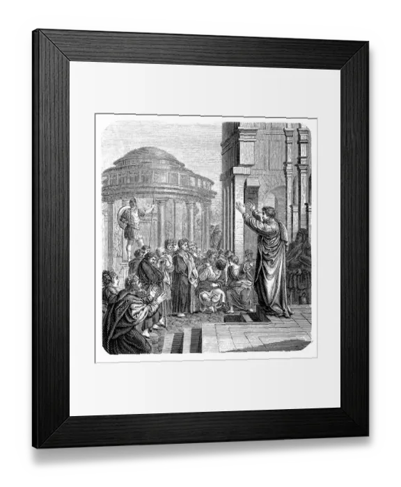 Framed Print : St Paul in Athens