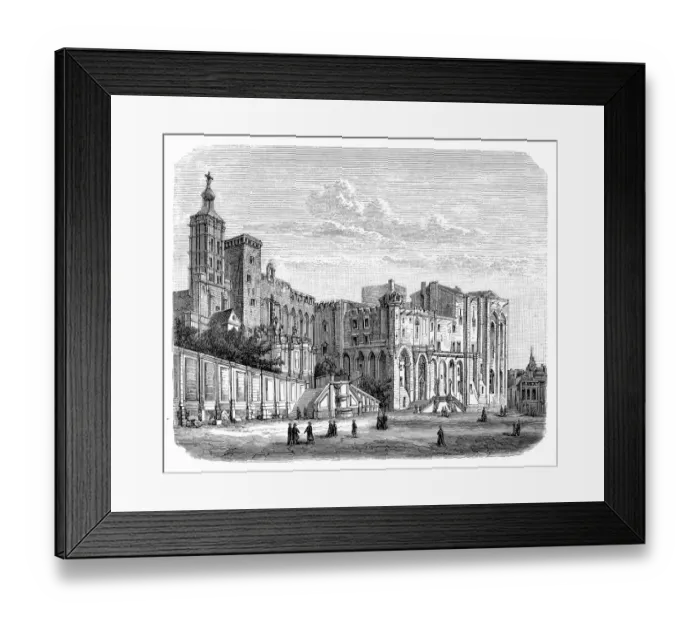 Framed Print : Palais des Papes, France, Avignon Framed Print : Palais des Papes, France, Avignon