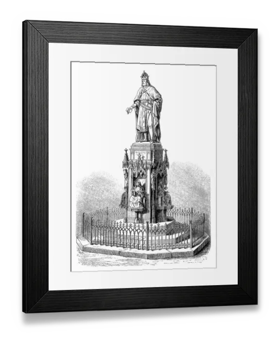 Framed Print : Statue of Charles IV in Prague Framed Print : Statue of Charles IV in Prague