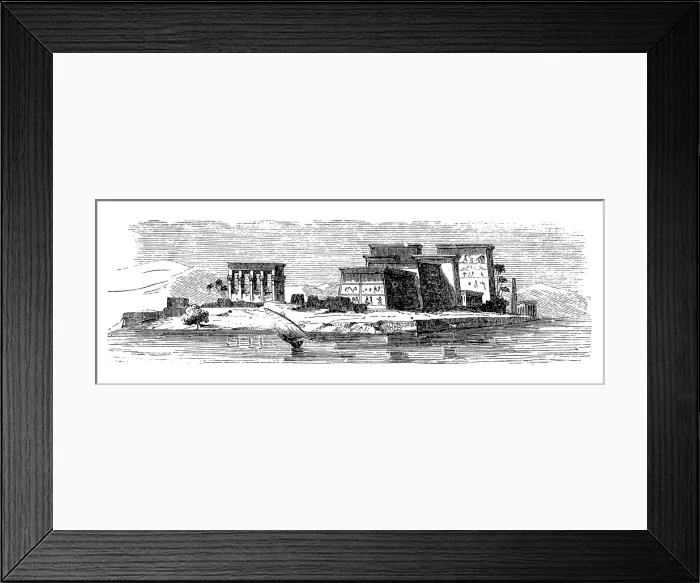 Framed Print : Temple of Pilak, Philae