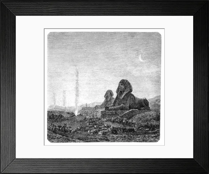 Framed Print : Sphinx of Ancient Eygpt Framed Print : Sphinx of Ancient Eygpt