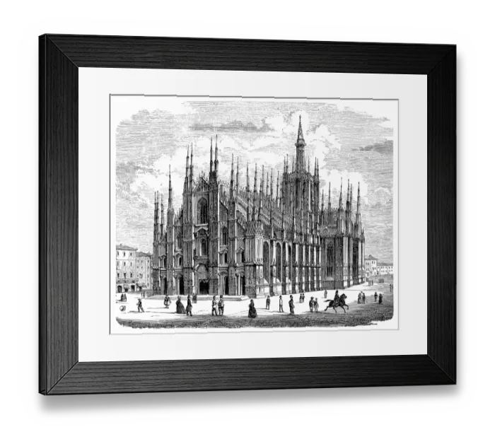 Framed Print : Milan Cathedral, Duomo di Milano Framed Print : Milan Cathedral, Duomo di Milano