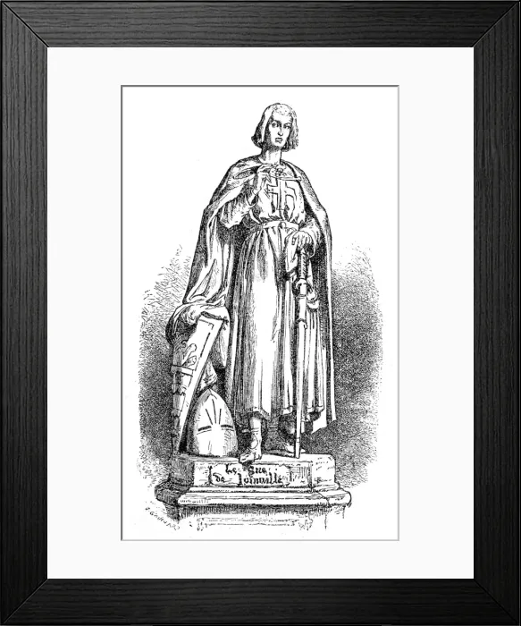 Framed Print : Jean de Joinville Framed Print : Jean de Joinville