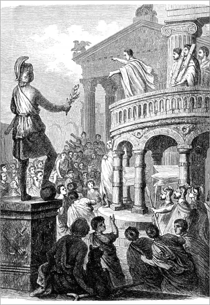 MARCUS TULLIUS speech to the people of Rome