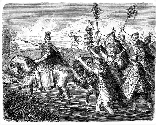 Caesar crossing the Rubicon