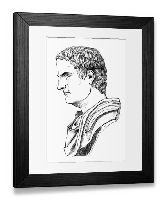 Framed Print : Mark Antony (c. 83-30 BC), Roman politician and commander Framed Print : Mark Antony (c. 83-30 BC), Roman politician and commander