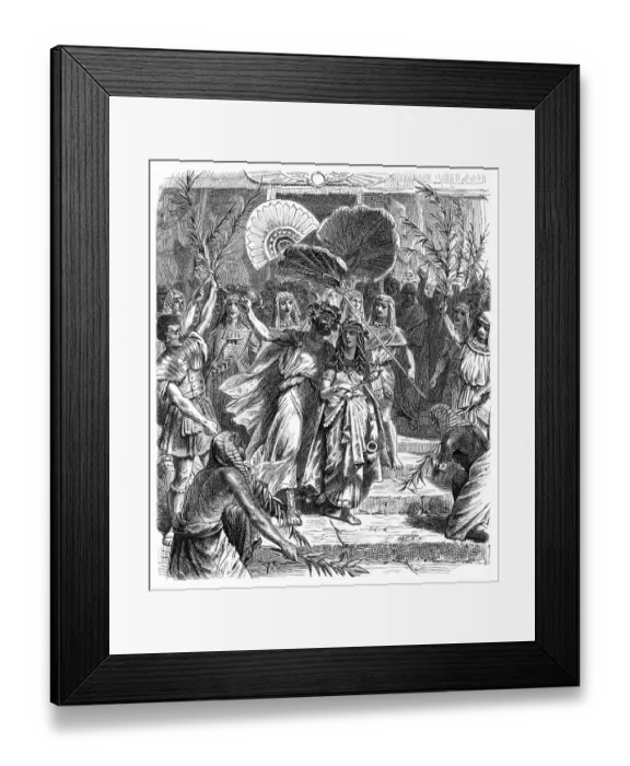 Framed Print : Cleopatra Royalty Egypt Framed Print : Cleopatra Royalty Egypt