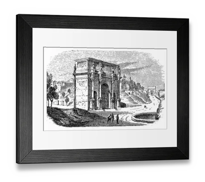 Framed Print : Arch of Constantine, Rome Framed Print : Arch of Constantine, Rome