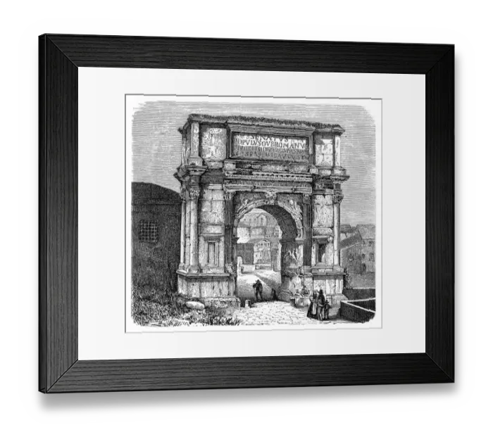 Framed Print : Arch of Titus, Rome Framed Print : Arch of Titus, Rome