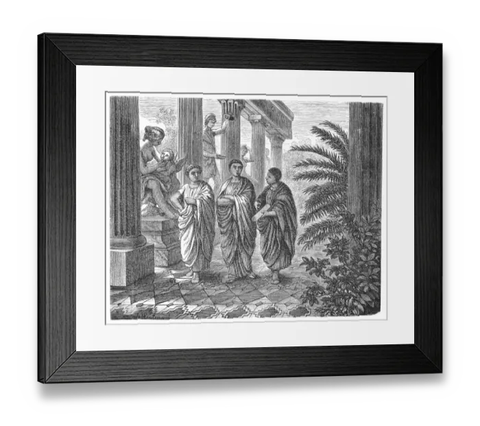 Framed Print : Ancient Rome - Galenus (Galien) - School Medicine Framed Print : Ancient Rome - Galenus (Galien) - School Medicine