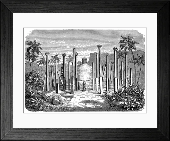 Framed Print : Tibetan temple building Framed Print : Tibetan temple building