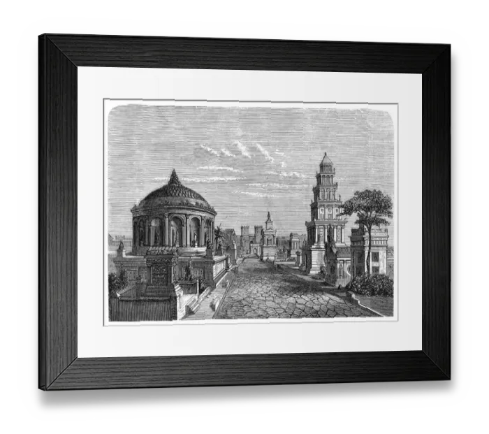 Framed Print : Via Appia - famous road in ancient Rome Framed Print : Via Appia - famous road in ancient Rome