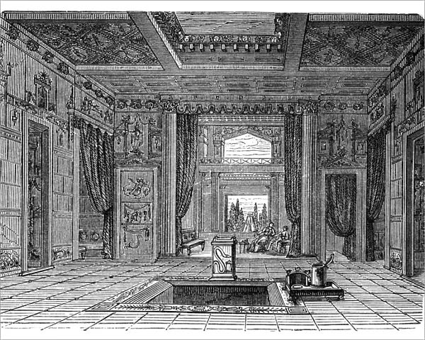 Home Interior in ancient Rome