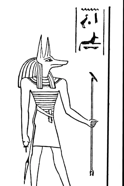 Egyptian God Anubis
