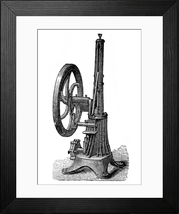 Framed Print : The Bisschop engine Framed Print : The Bisschop engine