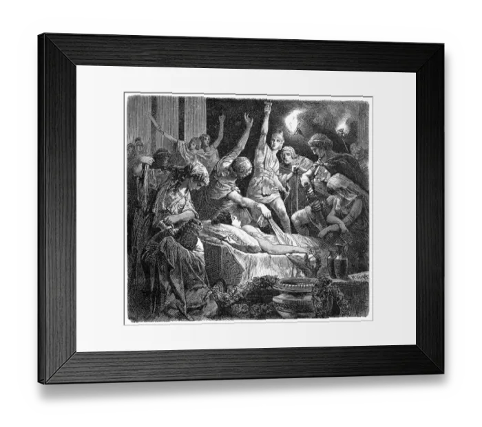 Framed Print : Death of Virginia Framed Print : Death of Virginia
