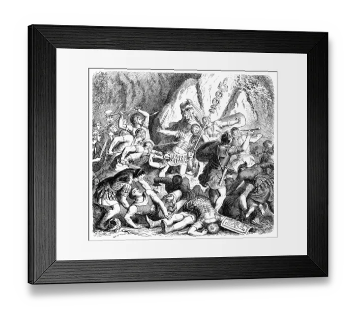 Framed Print : Defeat of the Fabians Framed Print : Defeat of the Fabians
