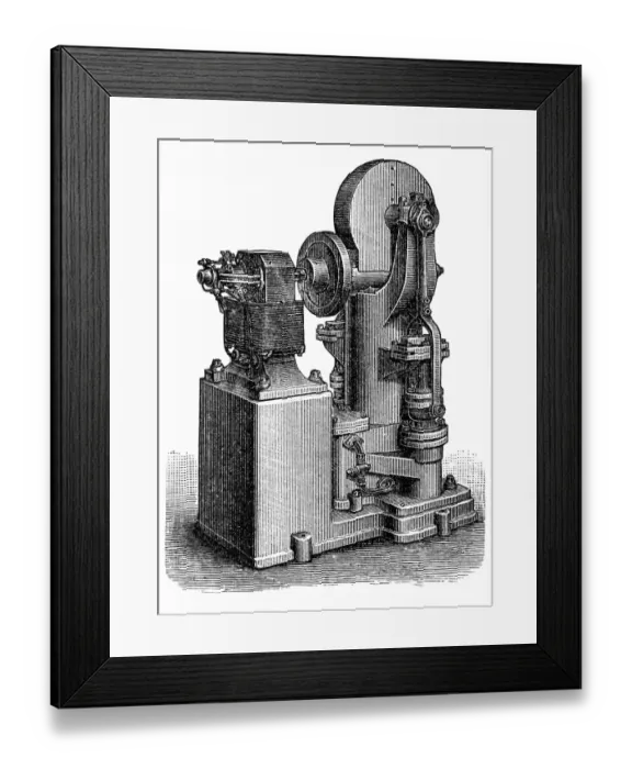 Framed Print : Electric water pump Framed Print : Electric water pump