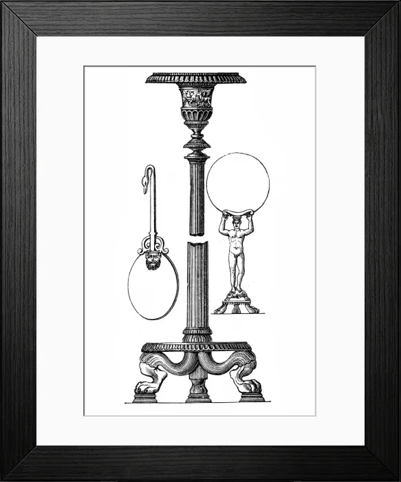 Framed Print : Antique lamps Framed Print : Antique lamps