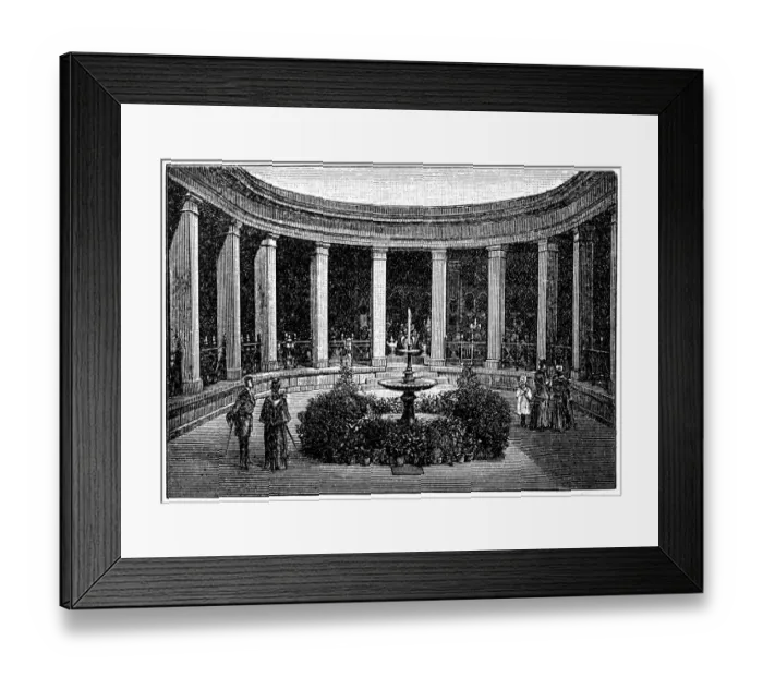 Framed Print : Columbarium in Gotha, Germany Framed Print : Columbarium in Gotha, Germany