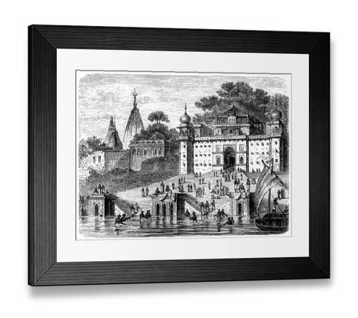 Framed Print : Holy river Ganges Framed Print : Holy river Ganges