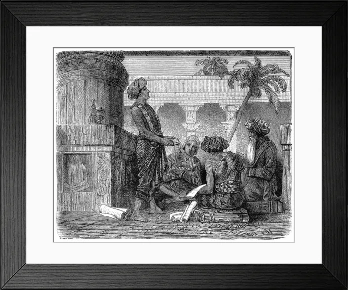 Framed Print : Brahmins - a class in Hinduism Framed Print : Brahmins - a class in Hinduism
