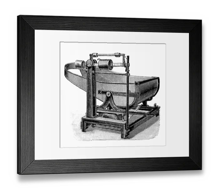 Framed Print : Milk industry machines, Wage milk Framed Print : Milk industry machines, Wage milk
