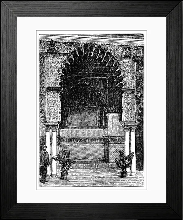 Framed Print : Alcazar of Seville