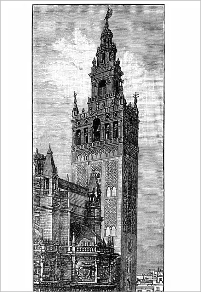 Giralda, Seville Cathedral in Seville, Spain