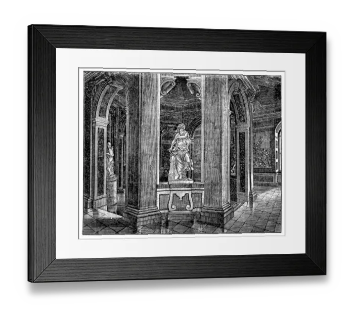 Framed Print : Marble bathroom Framed Print : Marble bathroom