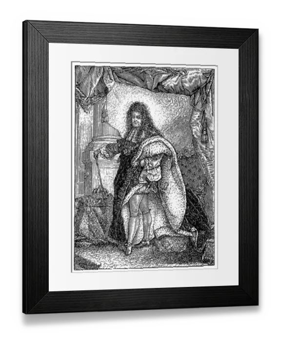 Framed Print : Louis XIV, King of France by Hyacinthe Rigaud Framed Print : Louis XIV, King of France by Hyacinthe Rigaud