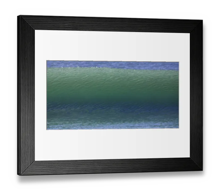 Framed Print : Green sea wave, backlit, East Cape, New Zealand Framed Print : Green sea wave, backlit, East Cape, New Zealand