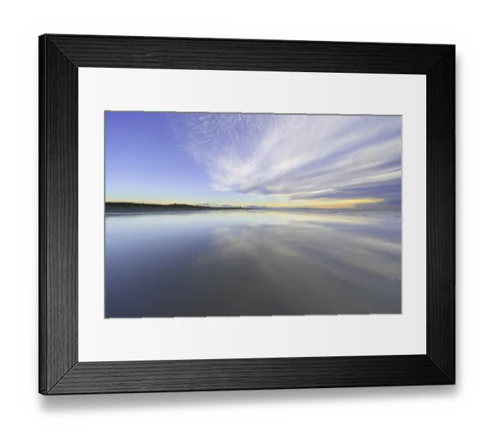 Framed Print : New Zealand, South Island, Canterbury, Christchurch, beach, dawn Framed Print : New Zealand, South Island, Canterbury, Christchurch, beach, dawn