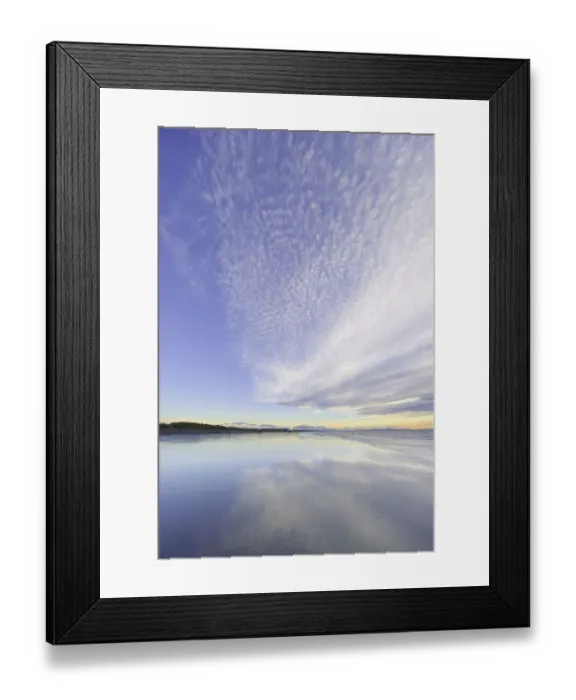 Framed Print : New Zealand, South Island, Canterbury, Christchurch, beach, dawn