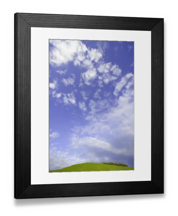 Framed Print : Hill and sky Framed Print : Hill and sky