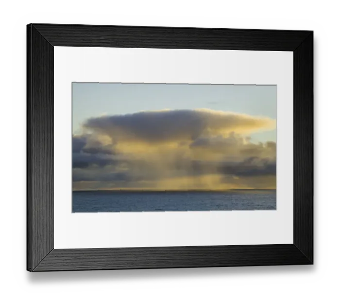 Framed Print : Evening rainshower, Port Campbell N. P. Australia Framed Print : Evening rainshower, Port Campbell N. P. Australia