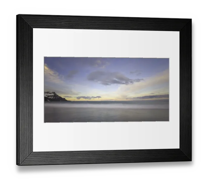 Framed Print : Beautiful colorful evening clouds and sea Framed Print : Beautiful colorful evening clouds and sea