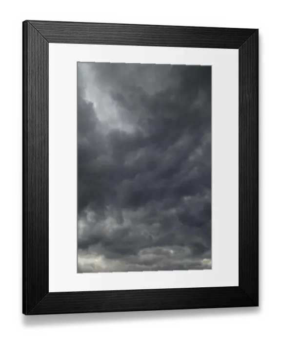 Framed Print : Boiling cumulus clouds above tundra, Alaska Framed Print : Boiling cumulus clouds above tundra, Alaska