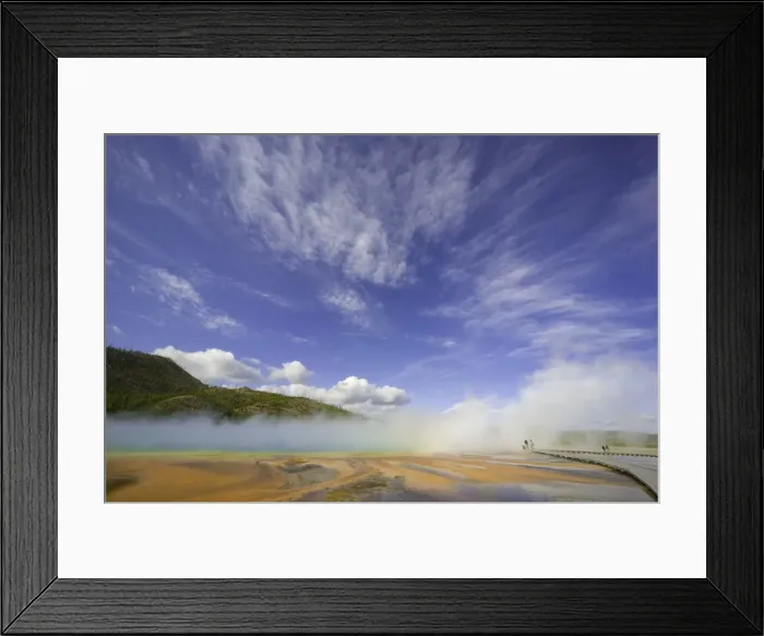 Framed Print : Grand Prismatic Spring Framed Print : Grand Prismatic Spring