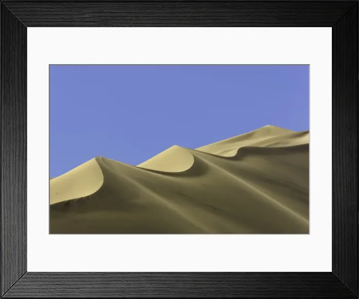 Framed Print : Eureka Valley Dunes, Death Valley N. P Framed Print : Eureka Valley Dunes, Death Valley N. P