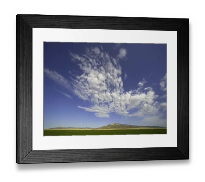 Framed Print : Fantastic clouds over farm fields, fall, Montana Framed Print : Fantastic clouds over farm fields, fall, Montana
