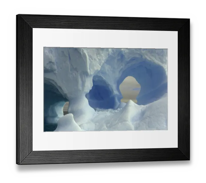 Framed Print : iceberg with arches, Antarctic Peninsula Framed Print : iceberg with arches, Antarctic Peninsula